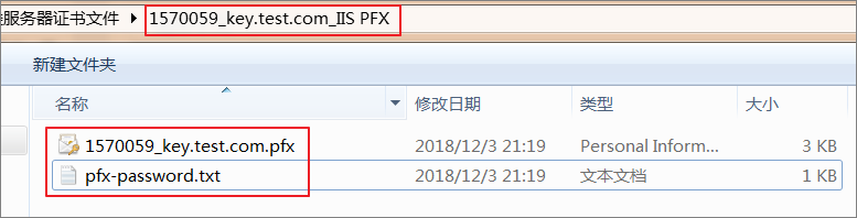 证书文件